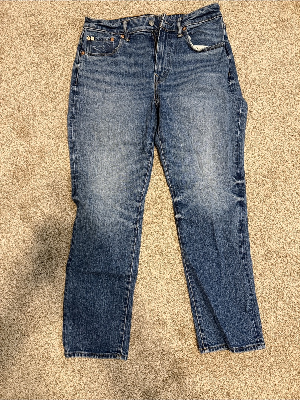 AE77 Classic High-Rise Blue Women's Jeans